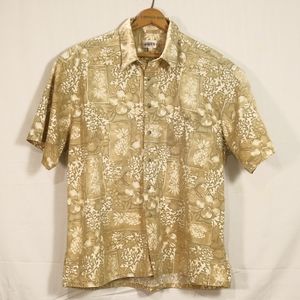 Men's Hawaiian Button Down Shirt